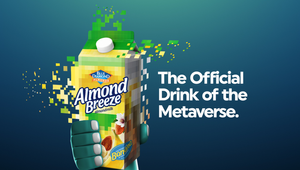 Blue Diamond Almond Breeze Enters the NFT Game to Become the 'Official Drink of the Metaverse'