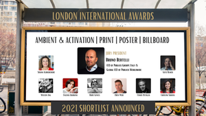 London International Awards 2021 Ambient & Activation | Print | Poster | Billboard Shortlists Revealed