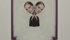 Katharina Baron Frames Peter Cohen 2022 Winter Collection Alongside Contemporary Art