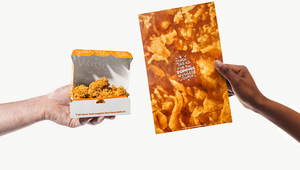 Popeyes Asks You to Scrunch Up This Ad to Hear How Crunchy Its Chicken Is