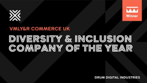 VMLY&R COMMERCE UK Named Diversity & Inclusion Company of The Year at The Drum Awards for Digital Industries