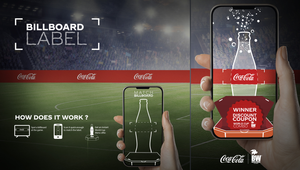 Coca-Cola and Buffalo Wings Turn World Cup Billboards into Scannable Labels