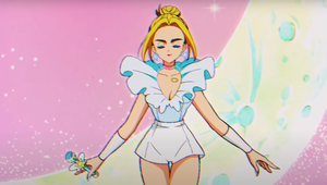 Dua Lipa Flies to a Concert on the Moon in Nostalgic Anime-Inspired Promo