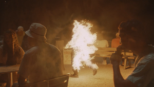 HAMLET's Ludovic Gontrand Plays with Fire for Belgian Artist Blu Samu’s Music Video