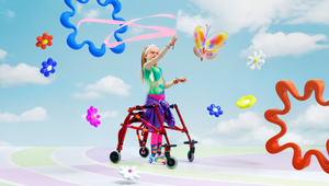 Nike Jumps Feet First into a CGI World of Flowers with Kidsvision