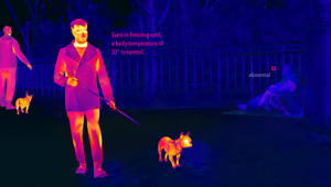 Campaign Uses Thermal Imaging to Highlight ‘Social Coldness’ Towards Homeless People in Germany