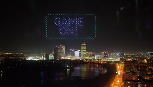 Cheil | Centrade Fills Bucharest’s Night Sky with Drones for the Launch of Samsung’s Galaxy S23