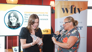 Daniela Rotaru Wins the WFTV Elouise Carden Rising Star Award in Post-Production 2023