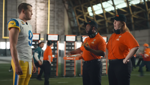 Little Caesars Goes through NFL Training in Campaign Featuring Quarterback Matthew Stafford