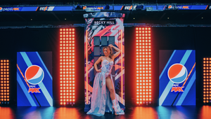 Becky Hill Stuns at the First Ever UEFA Women’s EURO 2022 Final Show Presented by Pepsi Max