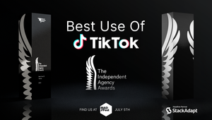 TikTok to Sponsor Key Category 'Best use of TikTok' at the Independent Agency Awards