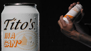 Tito’s Handmade Vodka Unveils 'Tito’s in a Can*' - a Limited-Edition, Completely Empty Can