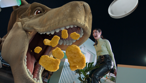 Tony the T-Rex Gets a Taste for Plant-Based Nuggets in First Pride Campaign