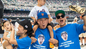 How Topps and SuperHeroes Helped MLB's #1 Fan Catch Balls at Citi Field While at a Hobby Shop